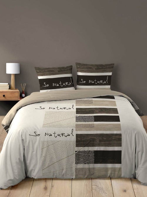 Set letto in Cotone SO NATURAL Douceur d'Intérieur - Kiabi