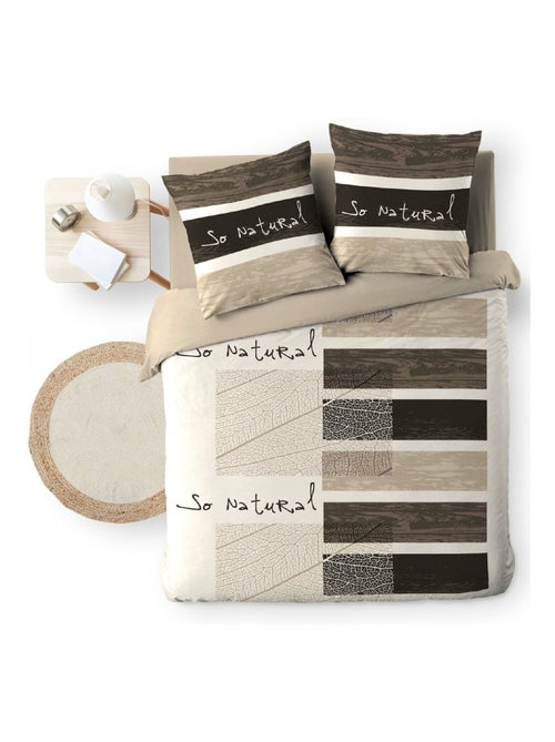 Set letto in Cotone SO NATURAL Douceur d'Intérieur - Kiabi