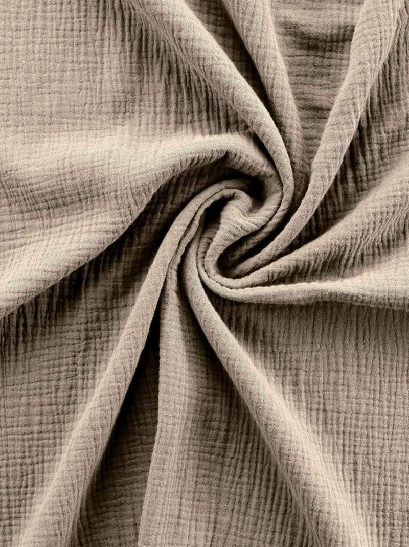 Set letto in garza di cotone Alia PROMO LINGE Beige sabbia - Kiabi