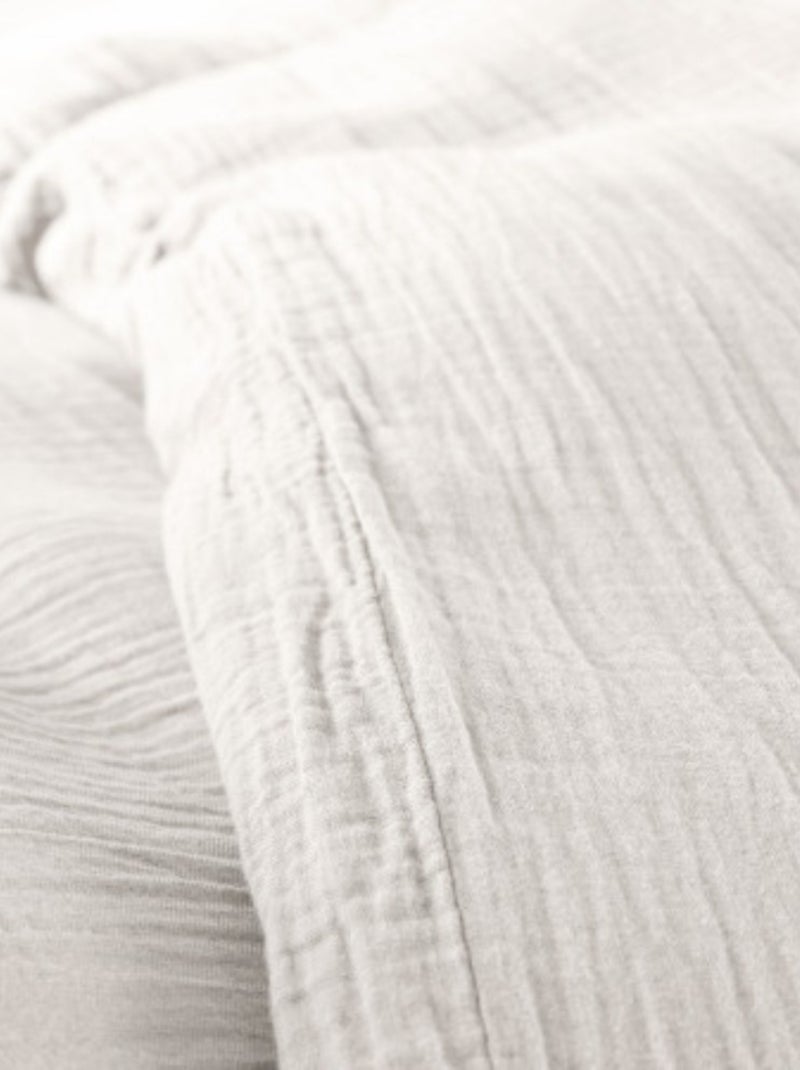Set letto in garza di cotone Alia PROMO LINGE Bianco - Kiabi