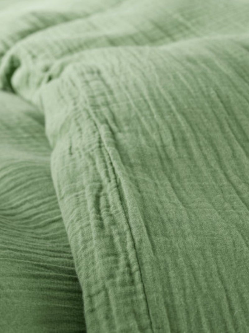 Set letto in garza di cotone Alia PROMO LINGE Cachi - Kiabi