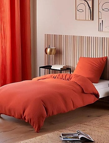Set letto in garza di cotone Alia PROMO LINGE
