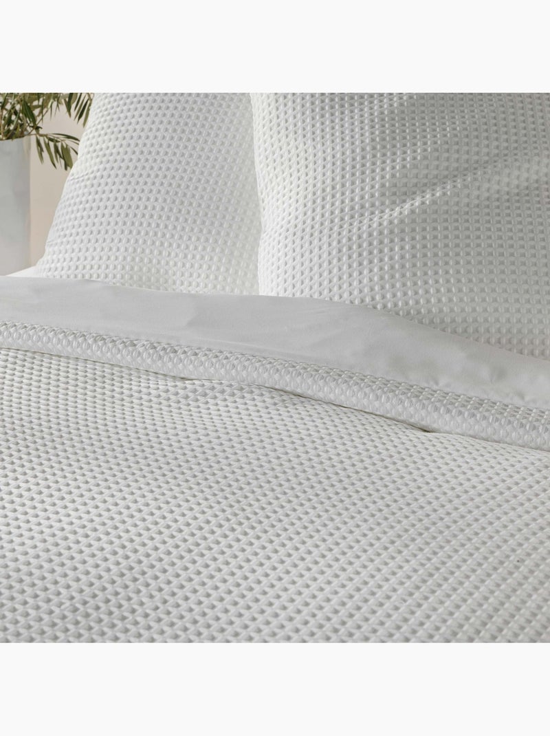 Set letto in Microfibra Azura Douceur d'Intérieur Bianco - Kiabi