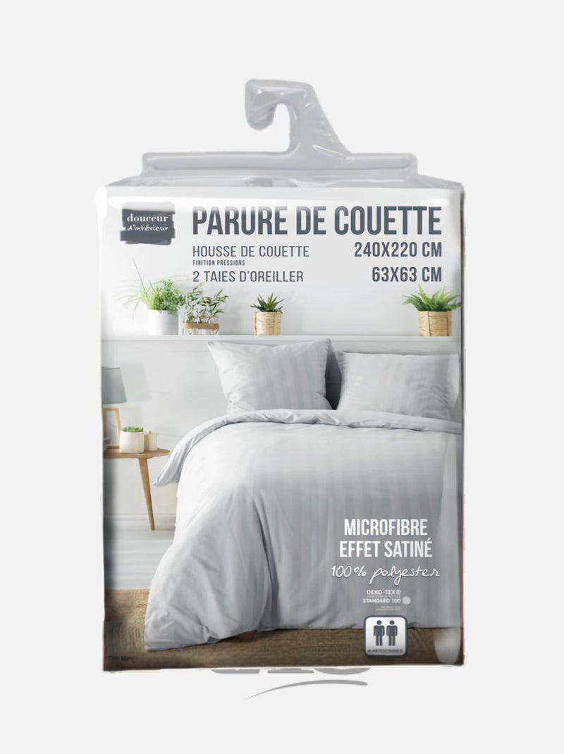 Set letto in Microfibra Cléo PROMO LINGE Bianco - Kiabi