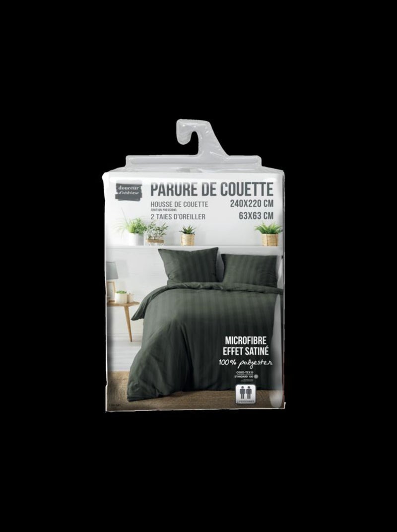 Set letto in Microfibra Cléo PROMO LINGE Cachi - Kiabi