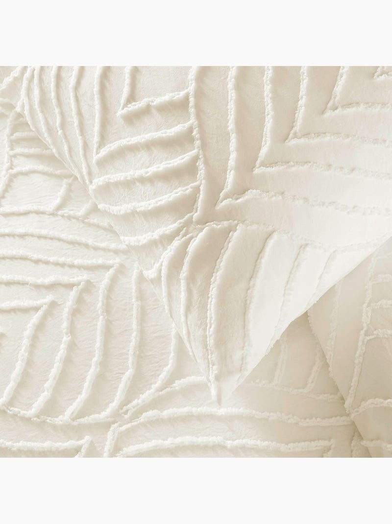 Set letto in Microfibra Heltie Douceur d'Intérieur Beige chiaro - Kiabi