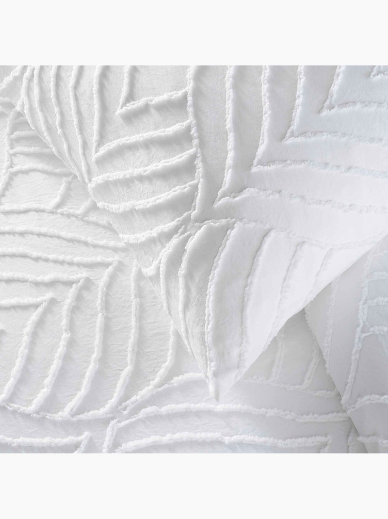 Set letto in Microfibra Heltie Douceur d'Intérieur Bianco - Kiabi