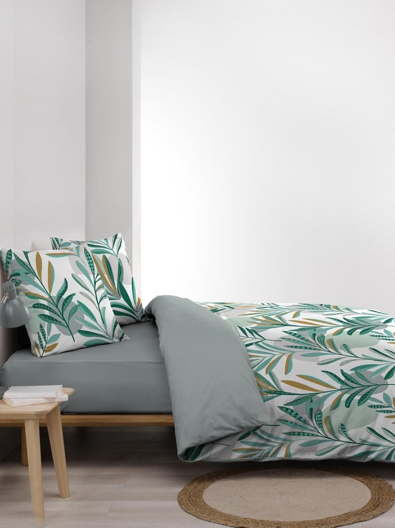 Set letto in Microfibra Louna Douceur d'Intérieur Verde - Kiabi