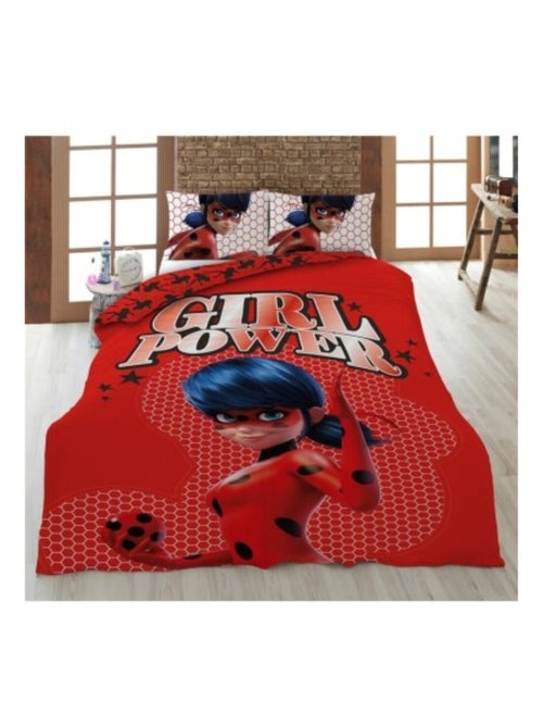 Set letto in Microfibra PROMO LINGE Miraculous - Kiabi