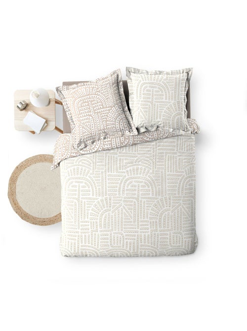 Set letto in percalle di cotone Eliot Douceur d'Intérieur - Kiabi Set letto in percalle di cotone Eliot Douceur d'Intérieur - Kiabi