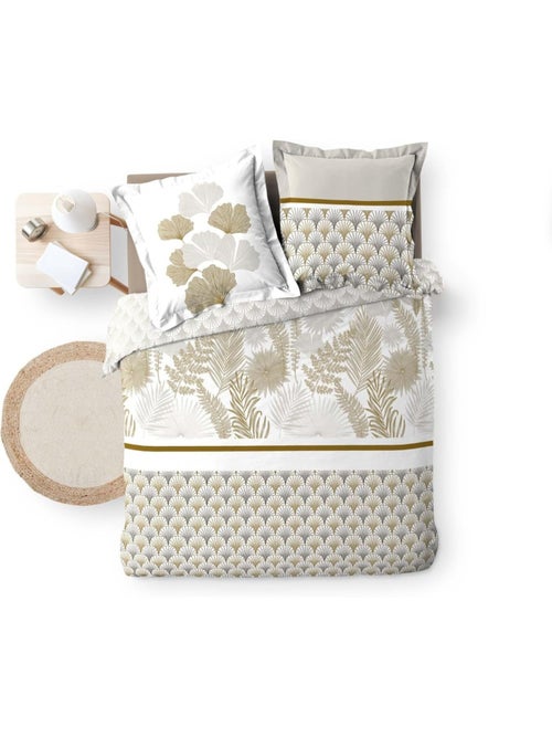 Set letto in percalle di cotone MELISSE Douceur d'Intérieur - Kiabi Set letto in percalle di cotone MELISSE Douceur d'Intérieur - Kiabi