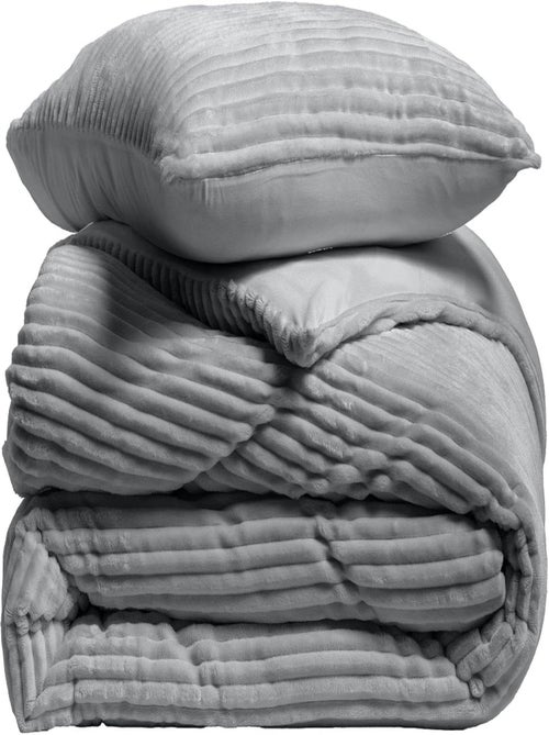 Set letto in Poliestere FLANELLE Douceur d'Intérieur - Kiabi