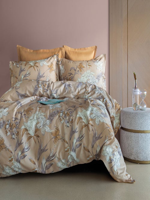 Set letto matrimoniale 240x220 cm+2 federe 63x63 cm in raso di cotone - Kiabi