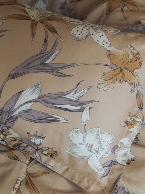 Set letto matrimoniale 240x220 cm+2 federe 63x63 cm in raso di cotone - Kiabi