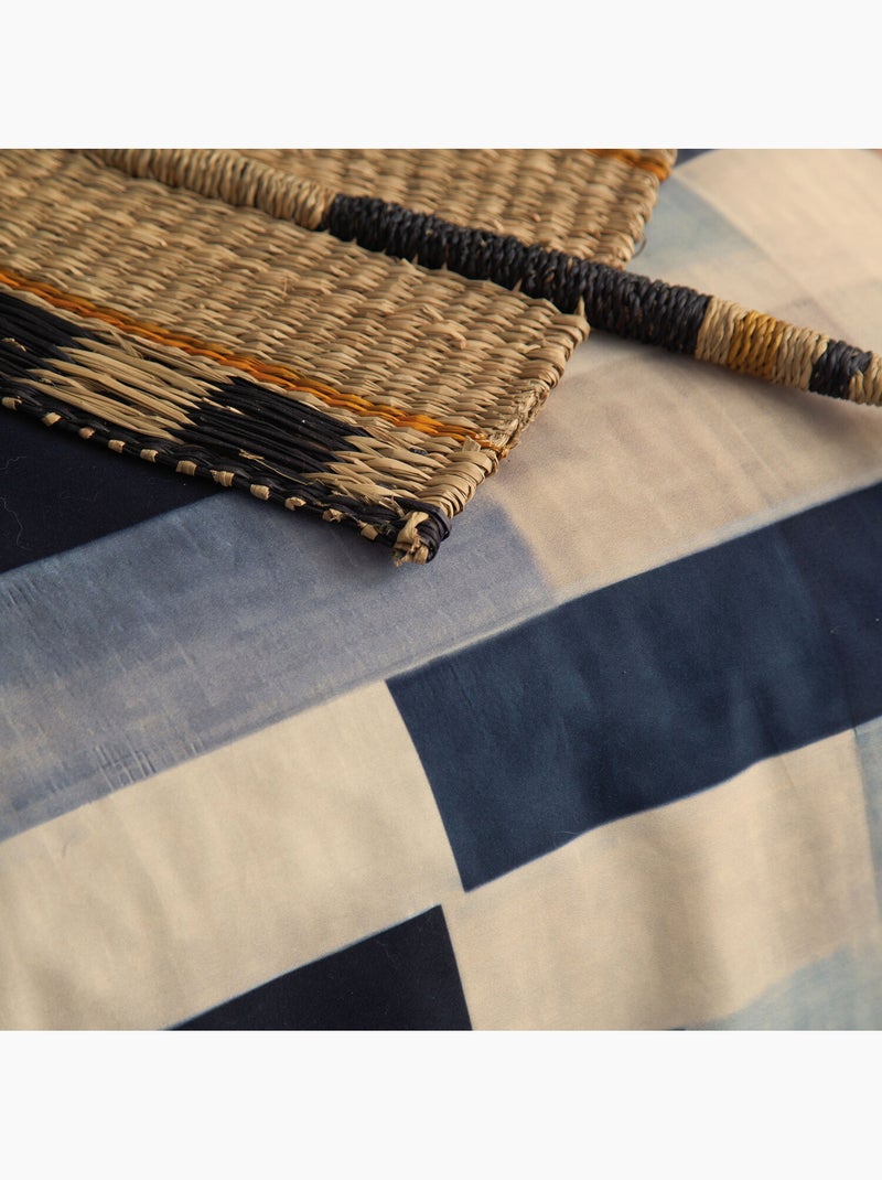 Set letto matrimoniale 240x220 cm+2 federe 63x63 cm in raso di cotone Multicolore - Kiabi