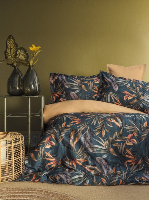 Set letto matrimoniale 240x220 cm+2 federe 63x63 cm in raso di cotone - Kiabi