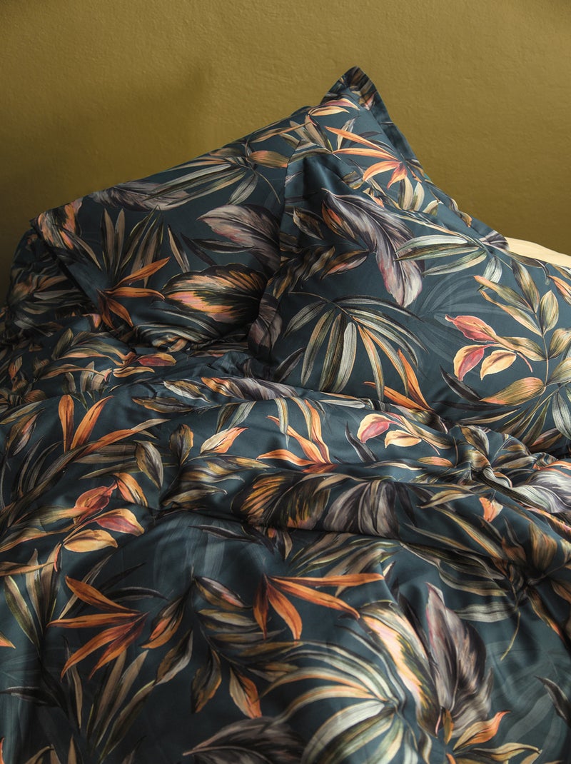 Set letto matrimoniale 240x220 cm+2 federe 63x63 cm in raso di cotone Multicolore - Kiabi