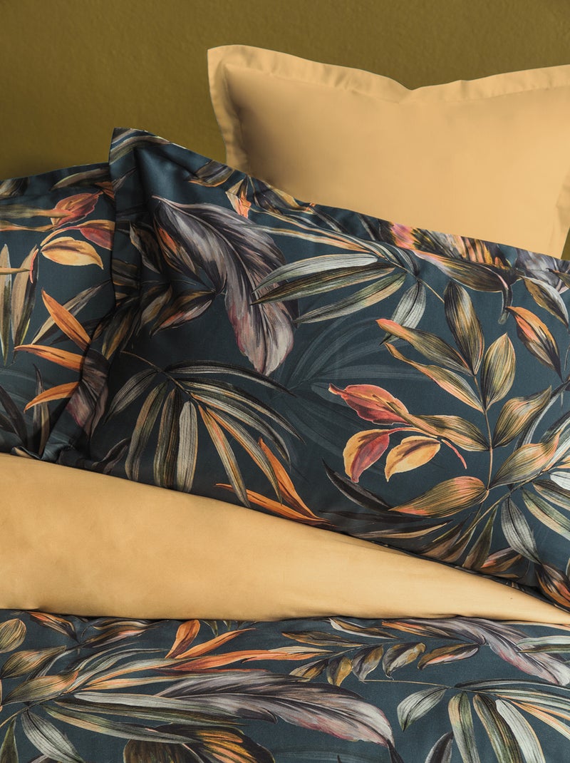 Set letto matrimoniale 240x220 cm+2 federe 63x63 cm in raso di cotone Multicolore - Kiabi