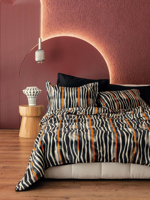 Set letto matrimoniale 240x220 cm+2 federe 63x63 cm in raso di cotone - Kiabi