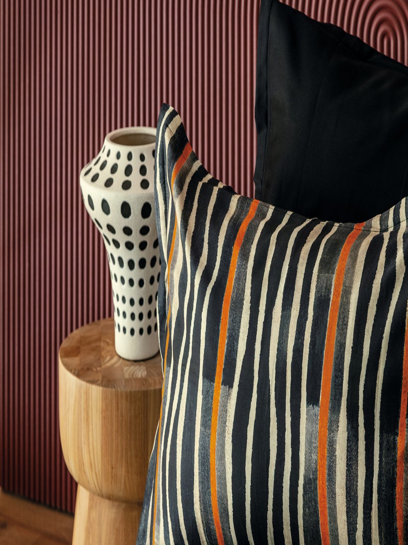 Set letto matrimoniale 240x220 cm+2 federe 63x63 cm in raso di cotone Multicolore - Kiabi
