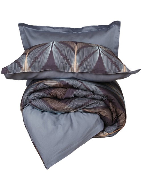 Set letto matrimoniale 240x220 cm+2 federe 63x63 cm in raso di cotone - Kiabi