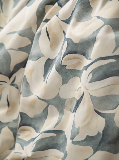 Set letto matrimoniale 240x220 cm+2 federe 63x63 cm in raso di cotone - Kiabi