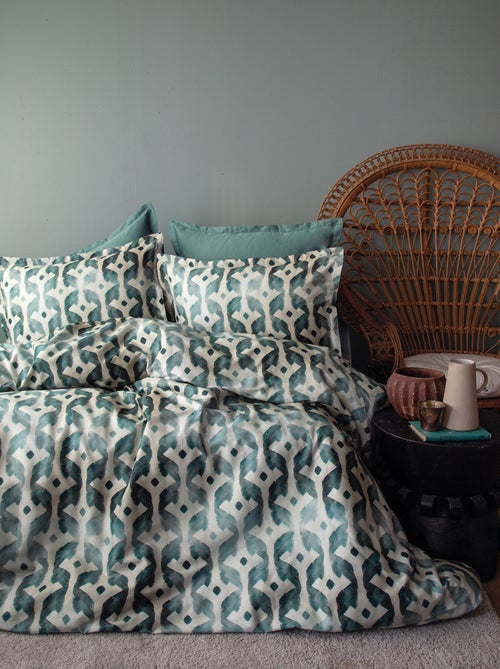 Set letto matrimoniale 240x220 cm+2 federe 63x63 cm in raso di cotone - Kiabi