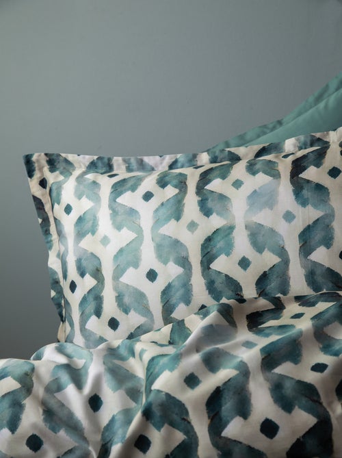 Set letto matrimoniale 240x220 cm+2 federe 63x63 cm in raso di cotone - Kiabi