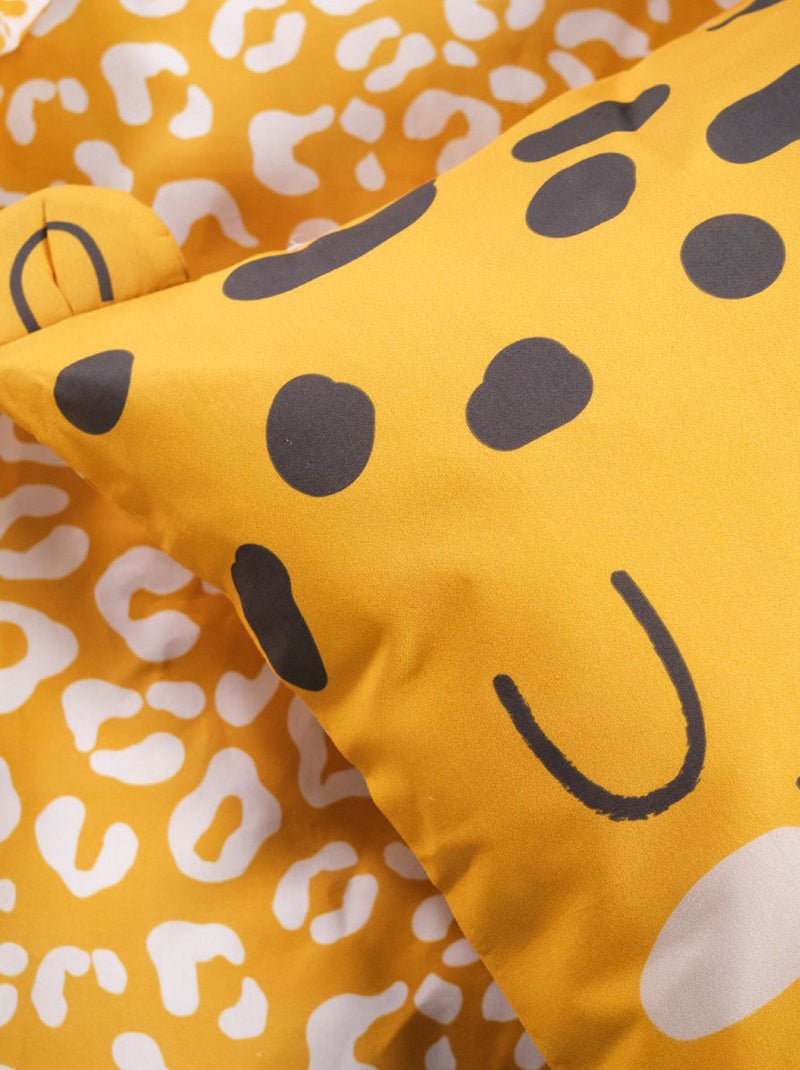 Set letto singolo 2 pezzi copripiumino + federa Giallo - Kiabi
