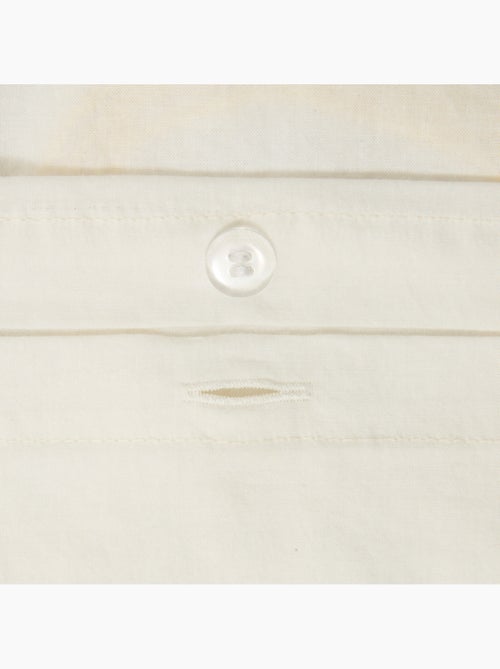 Set letto tufy 140x200 cm beige con stampa alfabetica - Kiabi Set letto tufy 140x200 cm beige con stampa alfabetica - Kiabi