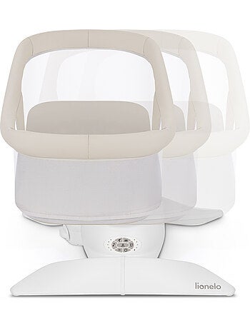 Set LIONELO Vivi con dondolo e culla elettrica a 360° - 12 melodie - 3 modalità - Telecomando