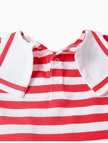 Set maglietta + bloomers in cotone e a righe