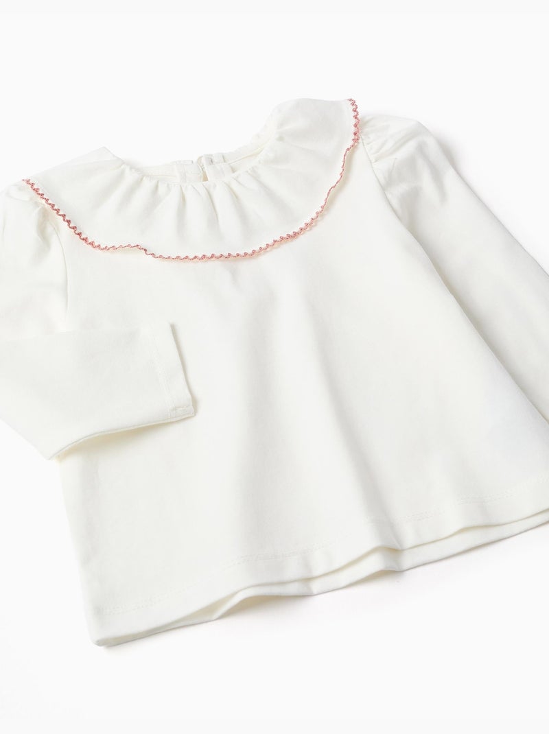 Set maglietta e abito a salopette in velluto a coste Beige chiaro - Kiabi