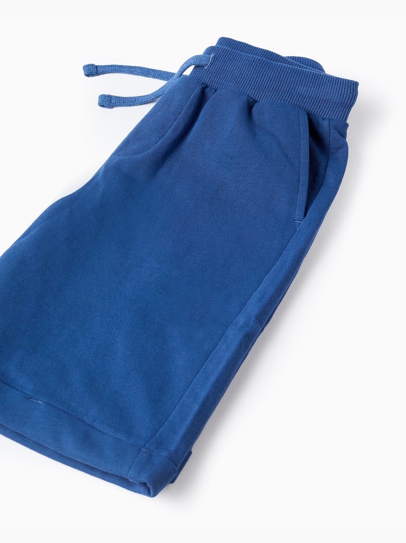 Set maglietta e pantaloncini in cotone con stampa Giallo scuro - Kiabi