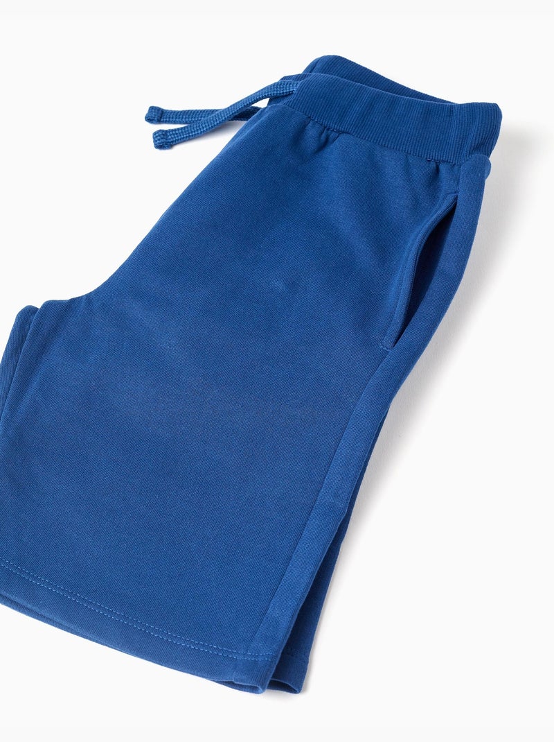 Set maglietta e pantaloncini in cotone con stampa Spider-Man Blu scuro - Kiabi