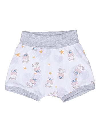 Set maglietta e pantaloncini per bambini in cotone biologico con stampa mucca | kitikate | kitikate