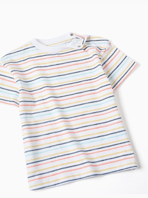 Set maglietta e salopette in cotone - Kiabi