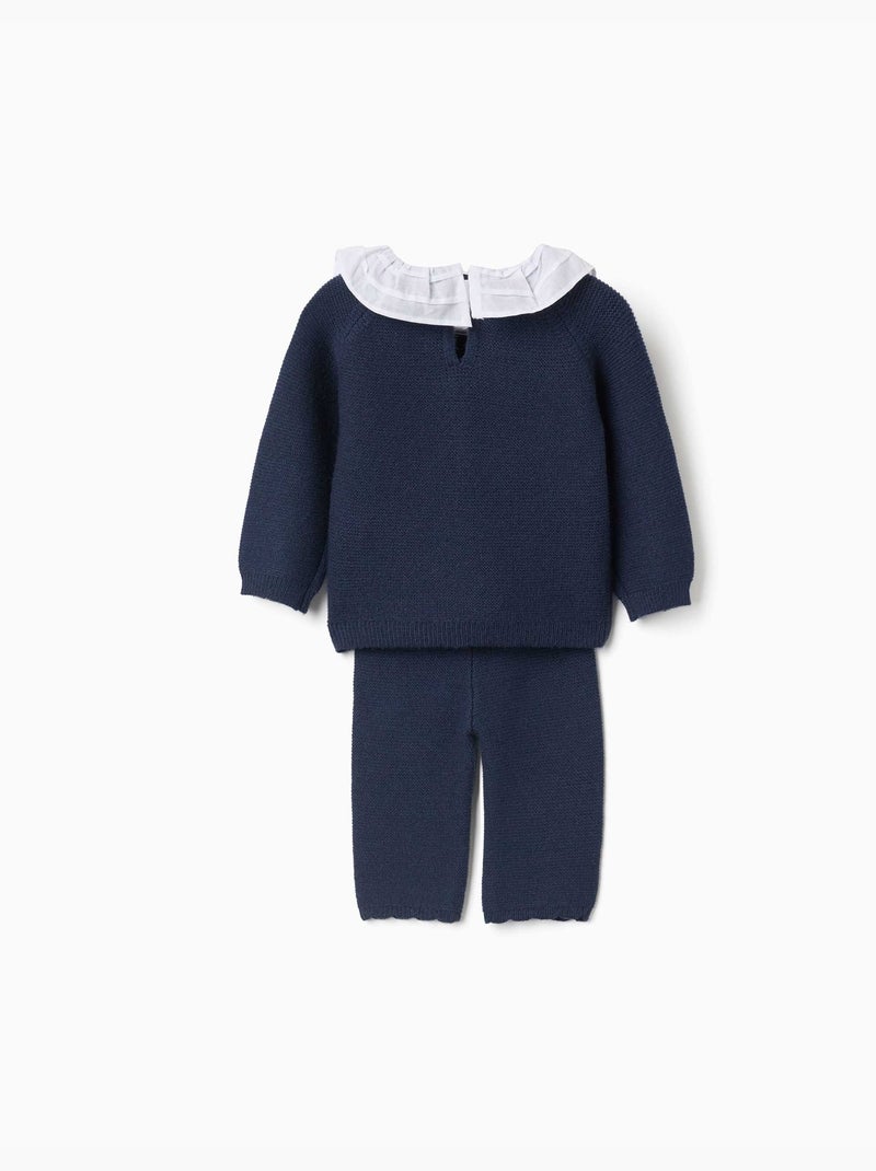 Set maglione e pantaloni en maglia Blu scuro - Kiabi