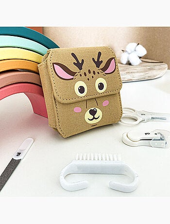 Set manicure bebè 5 accessori astuccio