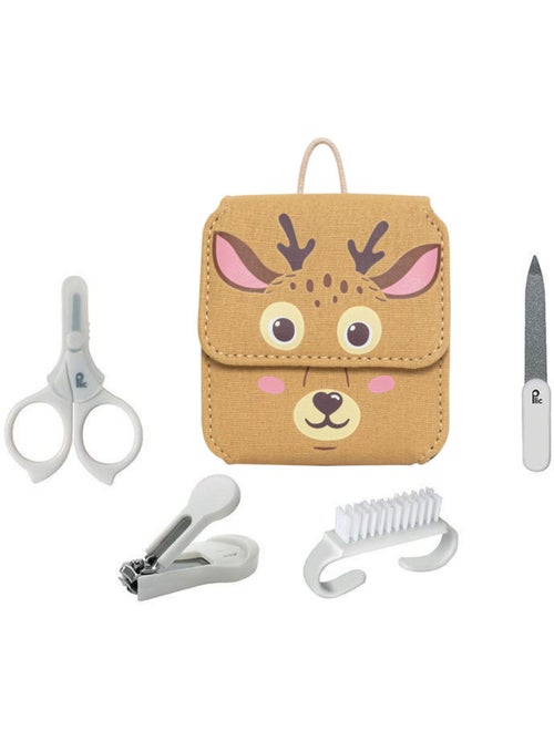 Set manicure bebè 5 accessori astuccio - Kiabi Set manicure bebè 5 accessori astuccio - Kiabi