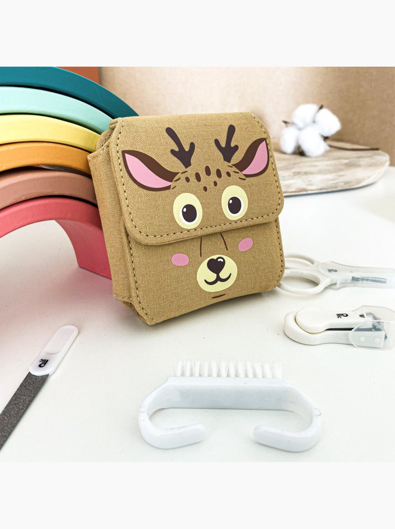 Set manicure bebè 5 accessori astuccio Multicolore - Kiabi
