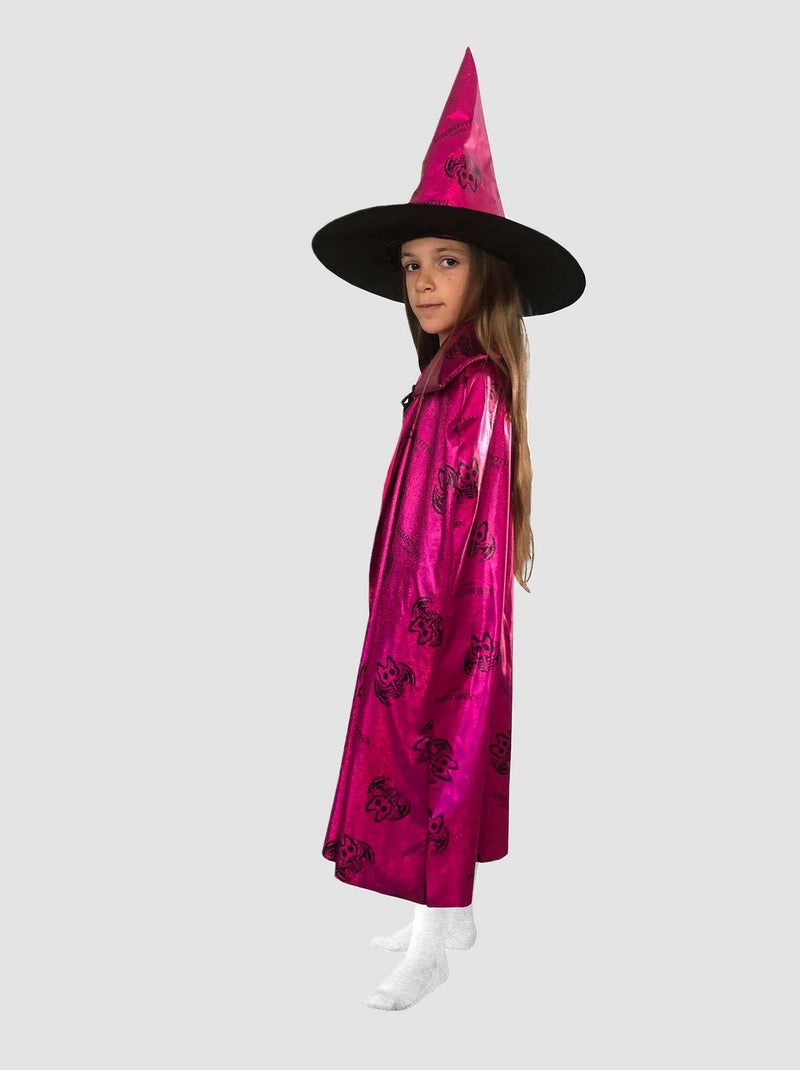 Set mantella e cappello da strega ROSA - Kiabi