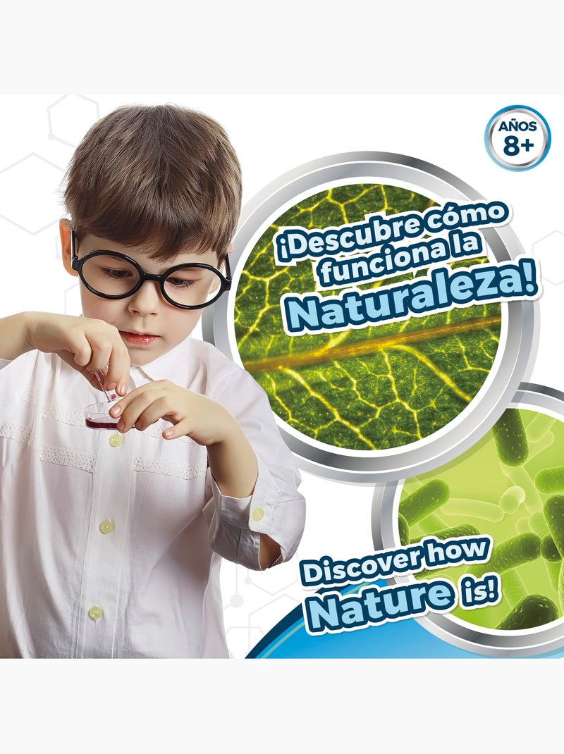 Set microscopio giocattolo con luce led e supporto per cellulare smart theory N/D - Kiabi