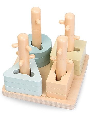 Set Montessori in legno 2-3 anni – giochi educativi per abilità cognitive e motorie