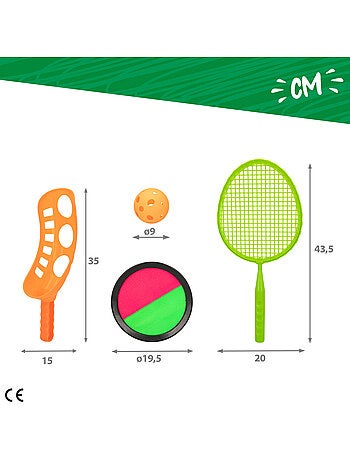 Set multigioco da esterno 4 in 1 cb sports