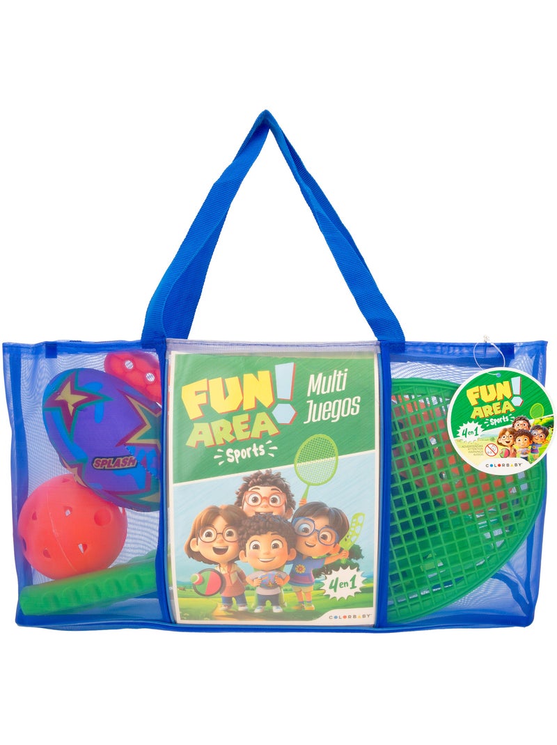 Set multigioco da esterno 4 in 1 cb sports N/D - Kiabi