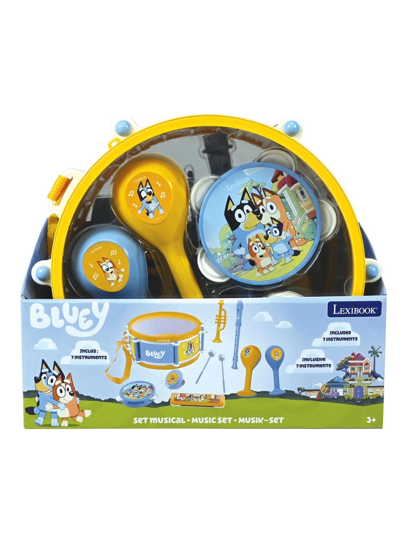 set musicale Bluey 7 pezzi Blu - Kiabi