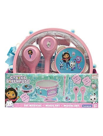 set musicale della casa delle bambole di Gabby 7 pezzi