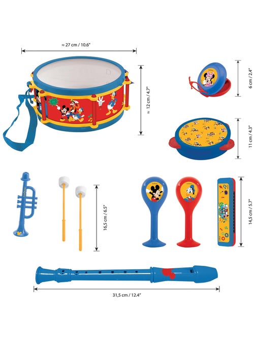 set musicale Mickey 7 pezzi - Kiabi