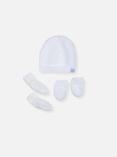 Set neonato cuffia e scarpine - Kiabi
